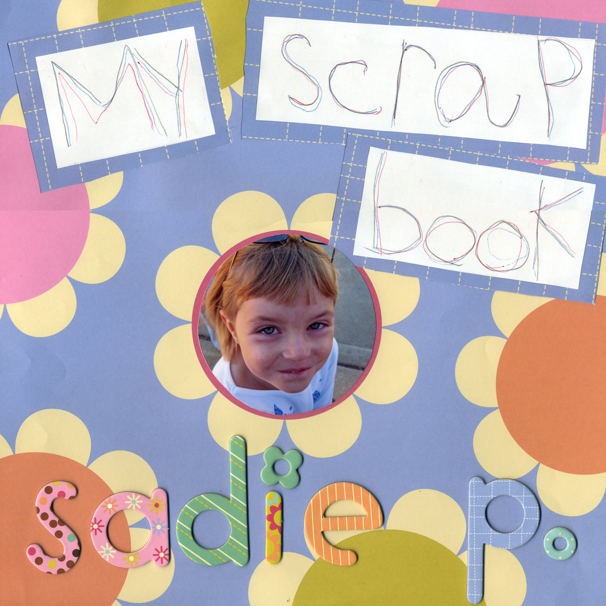 Scrapbook Title Page